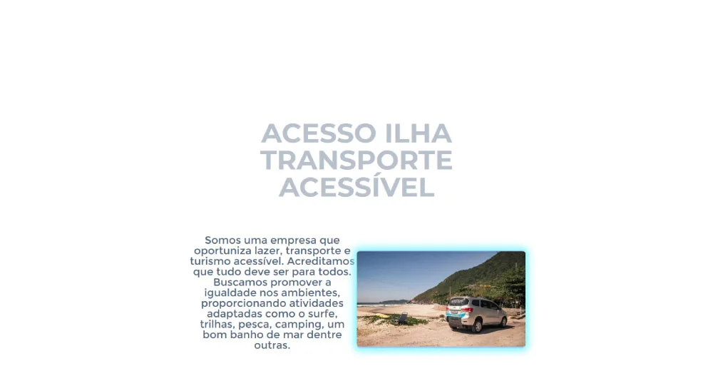 Atendimento Especializado Acesso Ilha